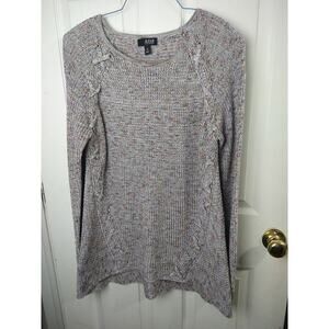 A.N.A. Woman M Sweater Multicolor Pullover Long Sleeve Casual